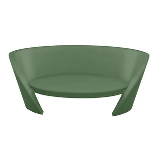Slide Rap Sofa Polyethylene by Karim Rashid Slide Mauve green FV - Buy now on ShopDecor - Discover the best products by SLIDE design