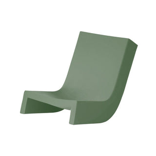 Slide Twist Chaise longue Polyethylene by Prospero Rasulo Slide Mauve green FV - Buy now on ShopDecor - Discover the best products by SLIDE design