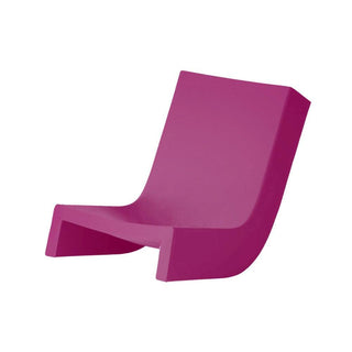 Slide Twist Chaise longue Polyethylene by Prospero Rasulo Slide Sweet fuchsia FU - Buy now on ShopDecor - Discover the best products by SLIDE design