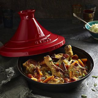 Staub Tajine with Cast Iron Base and Ceramic Top diam.28 cm - Buy now on ShopDecor - Discover the best products by STAUB design
