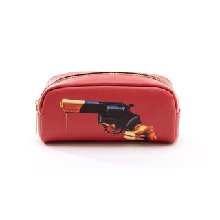 Seletti Toiletpaper Small Beauty Case Revolver - Buy now on ShopDecor - Discover the best products by TOILETPAPER HOME design