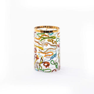 Seletti Toiletpaper Cylindrical Vases Snakes vase h. 14 cm. - Buy now on ShopDecor - Discover the best products by TOILETPAPER HOME design