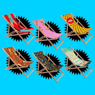 Seletti Toiletpaper Deck Chair Scissors - Buy now on ShopDecor - Discover the best products by TOILETPAPER HOME design