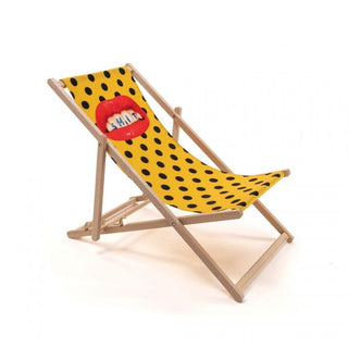 Seletti Toiletpaper Deck Chair Shit Buy on Shopdecor TOILETPAPER HOME collections