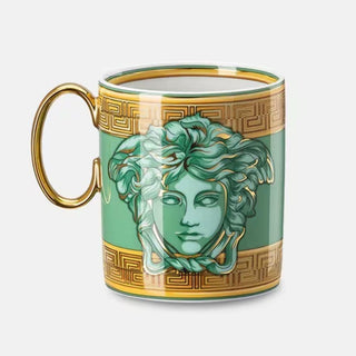 Versace meets Rosenthal Medusa Amplified mug with handle - Buy now on ShopDecor - Discover the best products by VERSACE HOME design