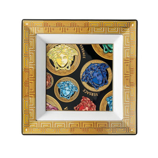 Versace meets Rosenthal Medusa Amplified Multicolour dish 22x22 cm. - Buy now on ShopDecor - Discover the best products by VERSACE HOME design