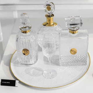 Vista Alegre My Rare Spirits Areni whisky decanter with gold decoration - Buy now on ShopDecor - Discover the best products by VISTA ALEGRE design