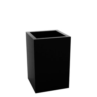 Vondom Cubo Alto vase 40x40 h.80 cm. by Studio Vondom Vondom Black - Buy now on ShopDecor - Discover the best products by VONDOM design