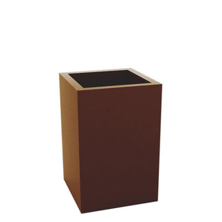 Vondom Cubo Alto vase 40x40 h.80 cm. by Studio Vondom Vondom Bronze - Buy now on ShopDecor - Discover the best products by VONDOM design