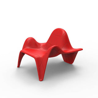 Vondom F3 armchair polyethylene by Fabio Novembre Vondom Red - Buy now on ShopDecor - Discover the best products by VONDOM design