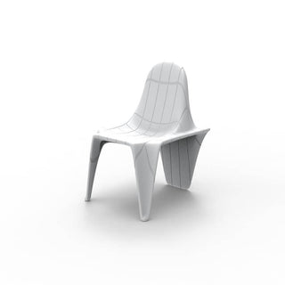 Vondom F3 chair polyethylene by Fabio Novembre Vondom White - Buy now on ShopDecor - Discover the best products by VONDOM design