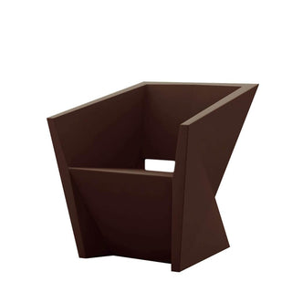 Vondom Faz Sillon small armchair by Ramón Esteve Vondom Bronze - Buy now on ShopDecor - Discover the best products by VONDOM design