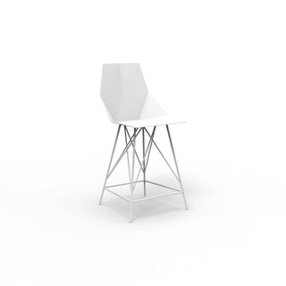 Vondom Faz stool h. seat 66 cm. by Ramón Esteve Vondom White - Buy now on ShopDecor - Discover the best products by VONDOM design