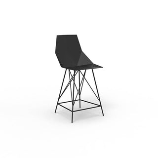 Vondom Faz stool h. seat 66 cm. by Ramón Esteve Vondom Black - Buy now on ShopDecor - Discover the best products by VONDOM design
