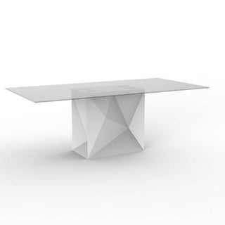 Vondom Faz table HPL Full White white by Ramón Esteve - Buy now on ShopDecor - Discover the best products by VONDOM design