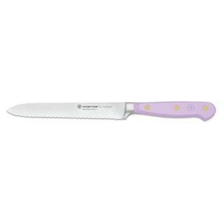 Wusthof Classic Color serrated utility knife 14 cm. Wusthof Purple Yam - Buy now on ShopDecor - Discover the best products by WÜSTHOF design