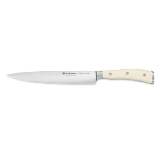 Wusthof Classic Ikon Crème carving knife 20 cm. Buy now on Shopdecor