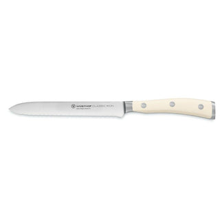 Wusthof Classic Ikon Crème sausage knife 14 cm. - Buy now on ShopDecor - Discover the best products by WÜSTHOF design