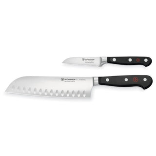 Wusthof Classic set peeling knife/santoku black - Buy now on ShopDecor - Discover the best products by WÜSTHOF design