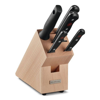 Wusthof Gourmet knife block with 5 items 1095070505 - Buy now on ShopDecor - Discover the best products by WÜSTHOF design